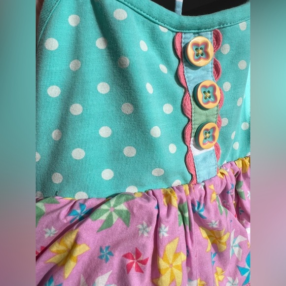 Matilda Jane Pandamonium Carnival Criss Cross Tunic Top Size 2 VGUC - Picture 10 of 10